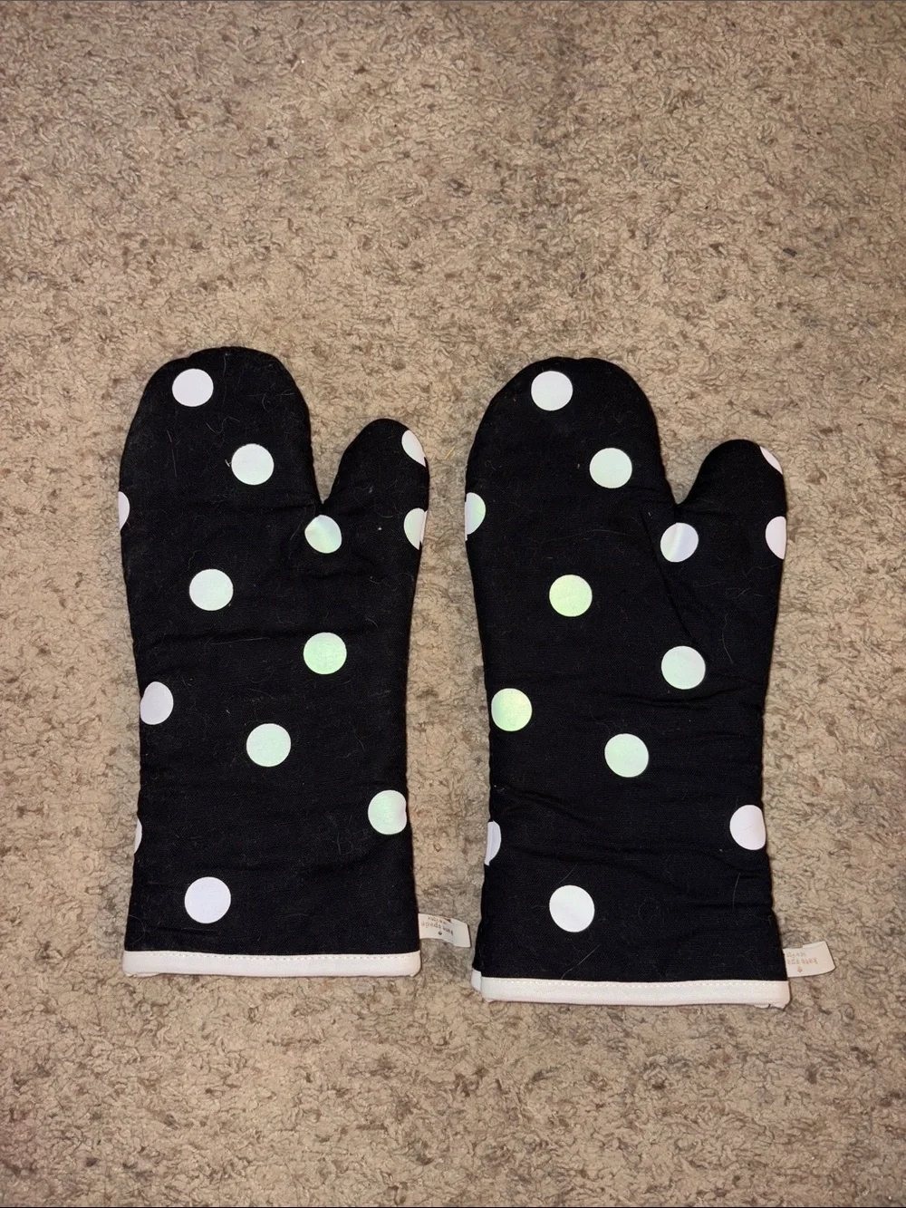 Kate Spade Polka Dot Oven Mitts